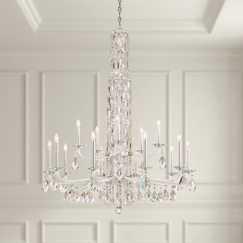 Siena 17 Light Chandelier in Antique Silver (53|RS84151N48H)