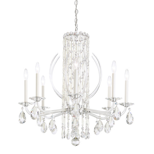 Siena Eight Light Chandelier in White (53|RS8308N06H)