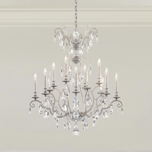Renaissance Nouveau 12 Light Chandelier in Black (53|RN3872N51H)