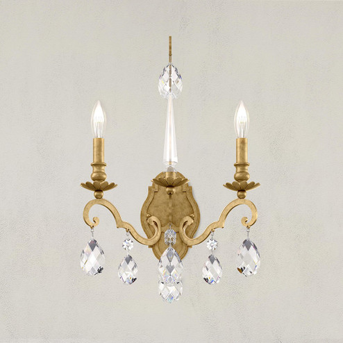 Renaissance Nouveau Two Light Wall Sconce in Heirloom Gold (53|RN3861N22H)