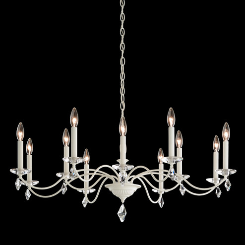 Modique 12 Light Chandelier in Ferro Black (53|MD1012N59H)