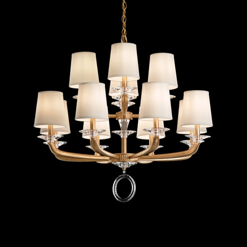 Emilea 12 Light Chandelier in Heirloom Bronze (53|MA1012N76O)