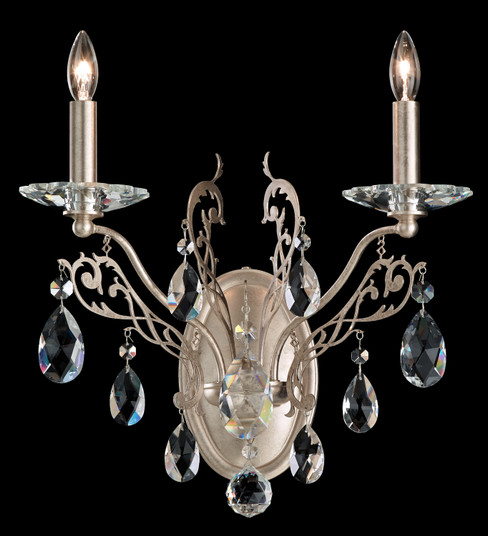Filigrae Two Light Wall Sconce in Antique Silver (53|FE7002N48H)