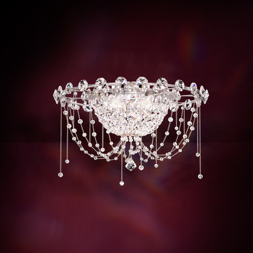 Chrysalita Four Light Flush Mount in Polished Stainless Steel (53|CM8419N401R)