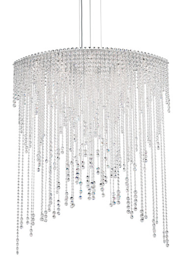 Chantant Eight Light Pendant in Polished Stainless Steel (53|CH4813N401O)