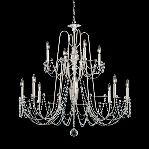 Esmery 12 Light Chandelier in Ferro Black (53|AR1012N59O)