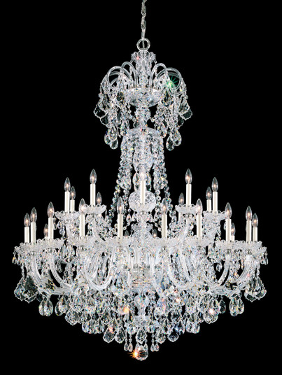 Olde World 35 Light Chandelier in Polished Silver (53|681640H)