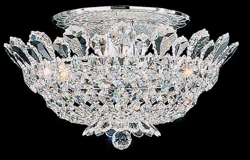 Trilliane Eight Light Semi-Flush Mount in Polished Stainless Steel (53|5867H)