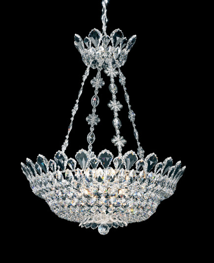 Trilliane 12 Light Chandelier in Polished Stainless Steel (53|5799R)