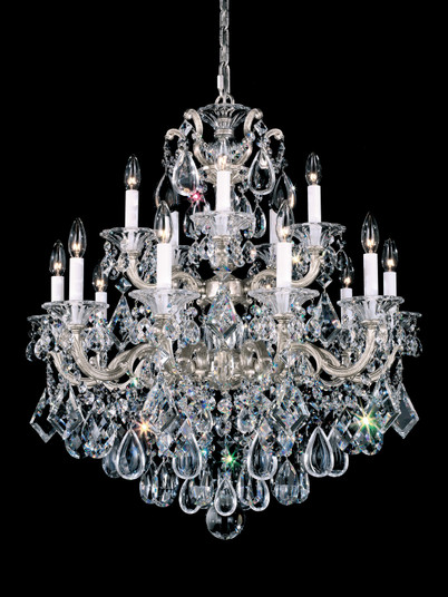 La Scala 15 Light Chandelier in Heirloom Gold (53|507522)