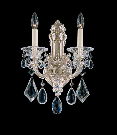 La Scala Two Light Wall Sconce in Florentine Bronze (53|507083R)