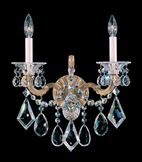 La Scala Two Light Wall Sconce in Florentine Bronze (53|500183R)