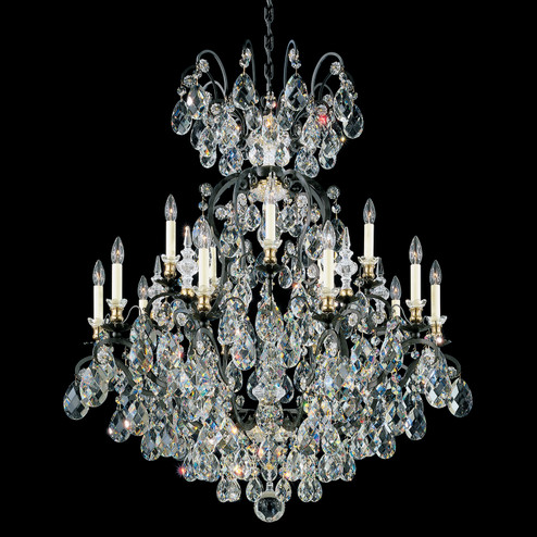 Renaissance 16 Light Chandelier in Black (53|377351)