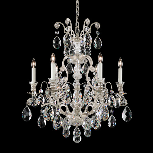 Renaissance Seven Light Chandelier in Antique Silver (53|377048)