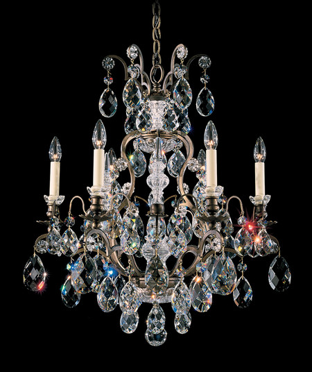 Renaissance Seven Light Chandelier in Etruscan Gold (53|377023)