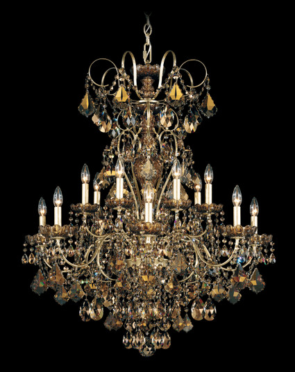 New Orleans 14 Light Chandelier in Black Pearl (53|365849R)