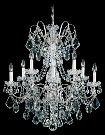 New Orleans Ten Light Chandelier in Black Pearl (53|365749R)