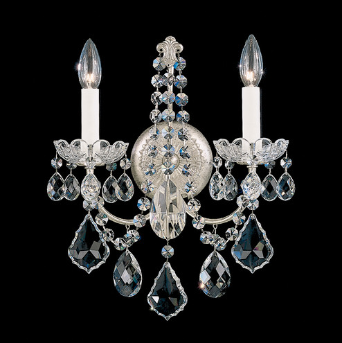 New Orleans Two Light Wall Sconce in Antique Silver (53|365148H)