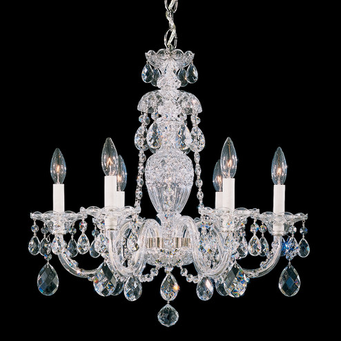 Sterling Six Light Chandelier in Polished Silver (53|299440H)