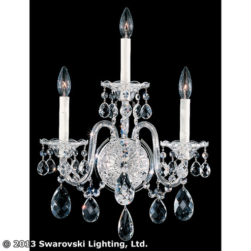 Sterling Three Light Wall Sconce in Polished Silver (53|299240H)