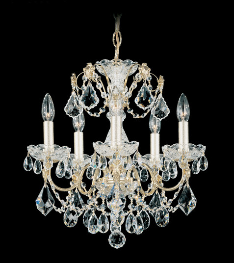 Century Five Light Chandelier in Black Pearl (53|170449)