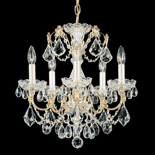 Century Five Light Chandelier in Polished Silver (53|170440)