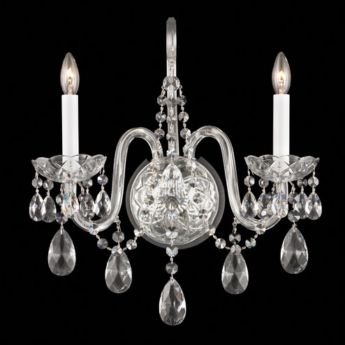Arlington Two Light Wall Sconce in Polished Silver (53|130140H)