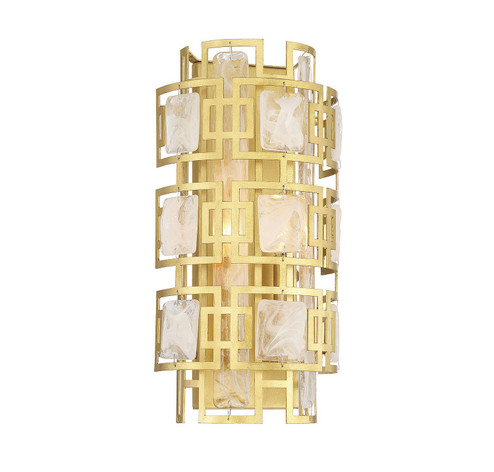Portia Two Light Wall Sconce in True Gold (51|920302260)