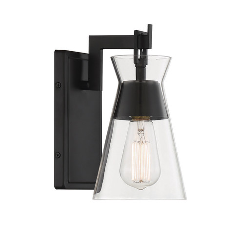 Lakewood One Light Wall Sconce in Matte Black (51|91830189)