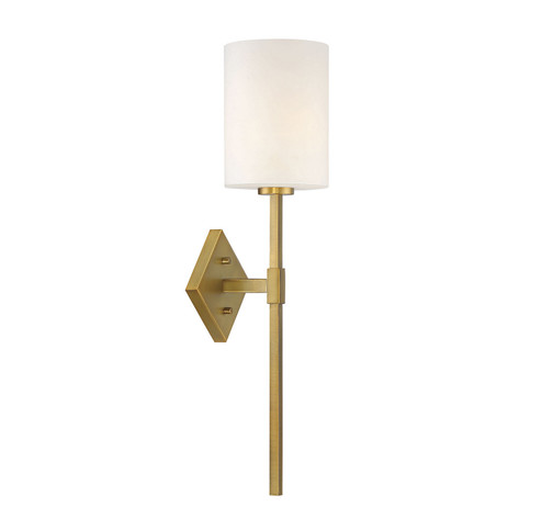 Destin One Light Wall Sconce in Warm Brass (51|909021322)