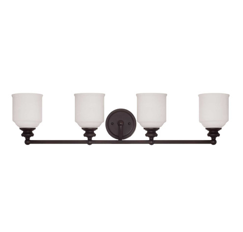 Melrose Four Light Bath Bar in English Bronze (51|86836413)