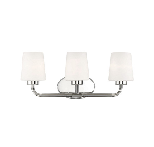 Capra Three Light Bath Bar in Polished Nickel (51|840903109)