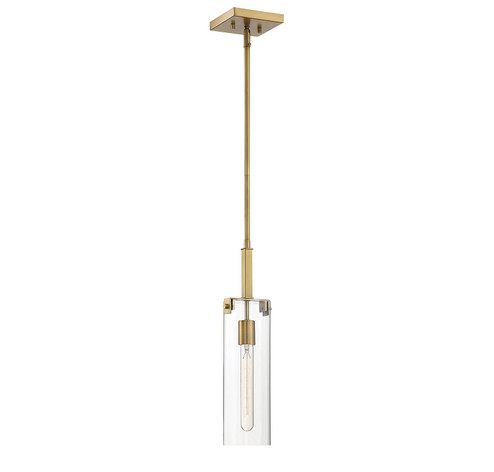 Winfield One Light Mini Pendant in Warm Brass (51|797701322)