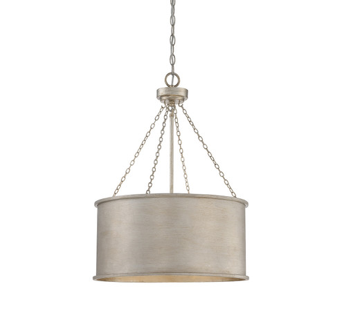 Rochester Four Light Pendant in Silver Patina (51|7487453)