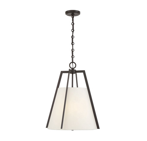 Mansfield Three Light Pendant in English Bronze (51|71875313)