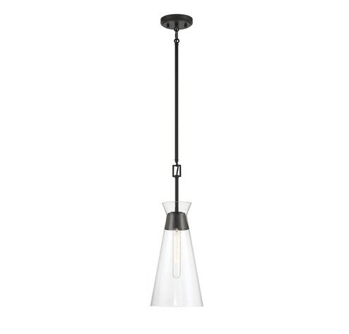 Lakewood One Light Pendant in Matte Black (51|71831189)