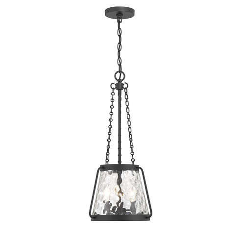 Crawford Three Light Pendant in Matte Black (51|71803389)