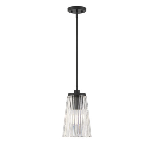 Chantilly One Light Pendant in Matte Black (51|71742189)