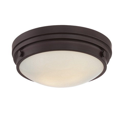 Lucerne Two Light Flush Mount in English Bronze (51|633501413)