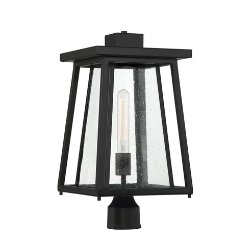 Denver One Light Outdoor Post Lantern in Matte Black (51|52024BK)