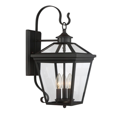 Ellijay Three Light Wall Lantern in English Bronze (51|514113)