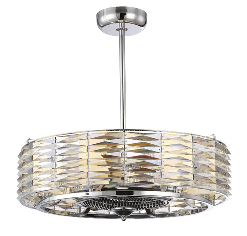 Taurus Six Light Fan D'lier in Polished Chrome (51|30333FD11)