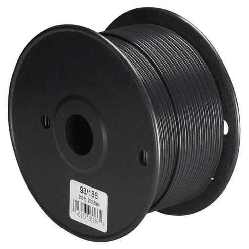 Lamp And Lighting Bulk Wire in Black (230|93186)