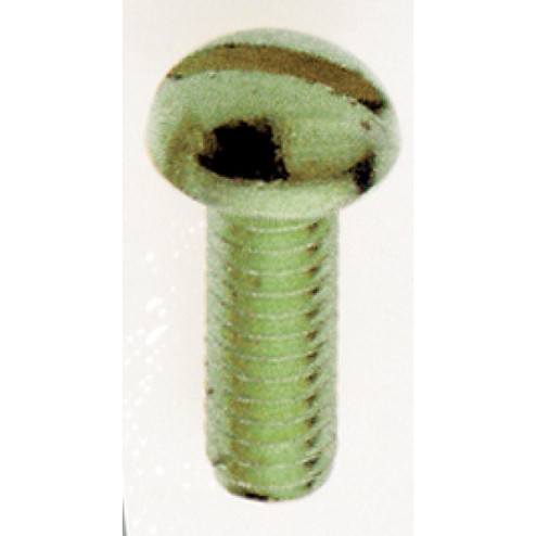 Round Head Slotted Machine Screw in Green (230|90797)