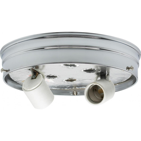 Two Light Ceiling Pan in Chrome (230|90757)