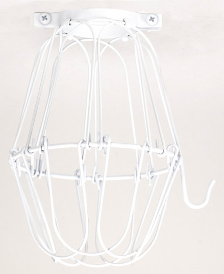 Light Bulb Cage in White (230|901917)