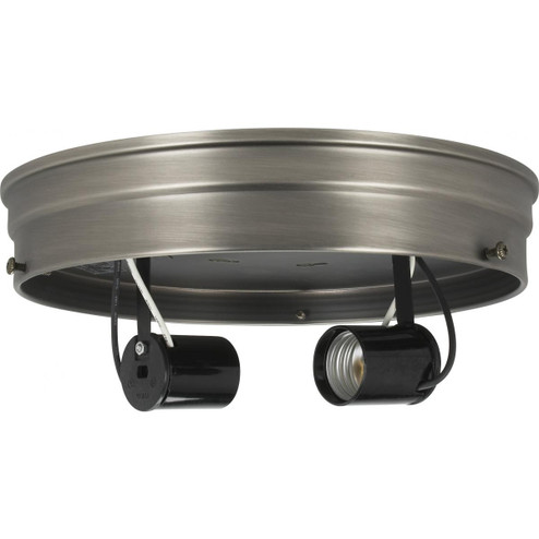 Two Light Ceiling Pan in Brushed Nickel (230|901439)
