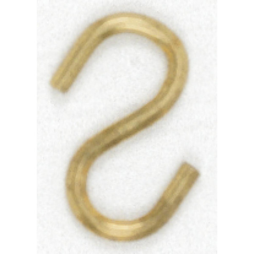 Plated S-Hook in Brass Plated (230|90008)