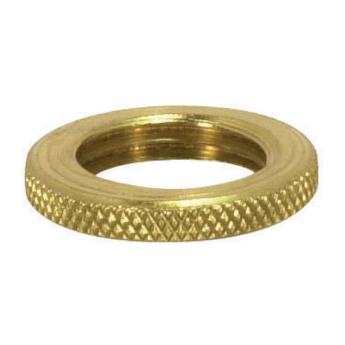 Knurled Locknut in Burnished / Lacquered (230|90003)