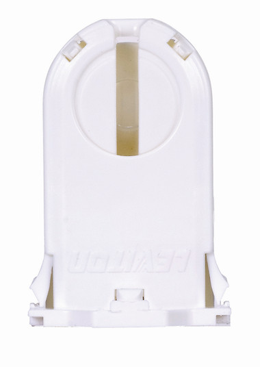 Tall Fl Socket Non Shunted W/Lamp in White (230|802610)